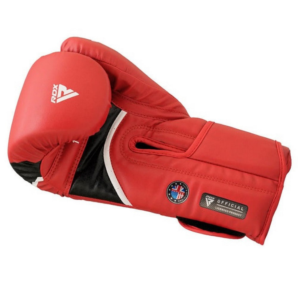Боксерські рукавиці AURA PLUS T-17 RDX Inc Limited BGR-T17RB-12OZ+ Red/Black 12 унцій (капа в комплекті)