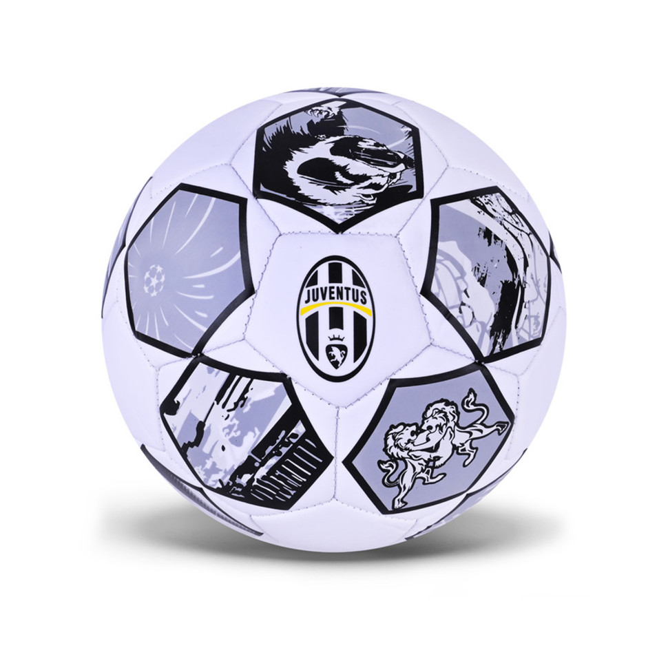М'яч футбольний Juventus Bambi FB25540(Black) розмір №5, PVC, 310 гр