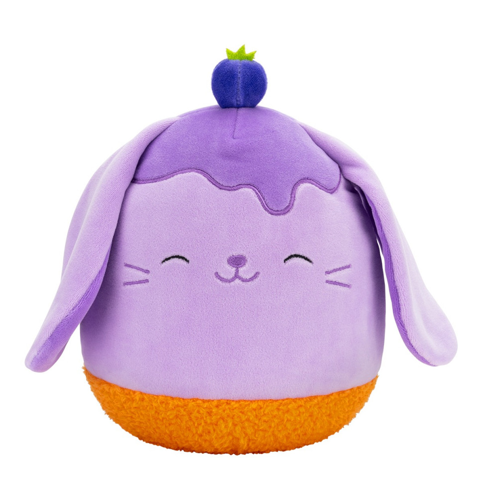 Детская мягкая игрушка Черничный Кролик Squishmallows SQER01208, 19 см