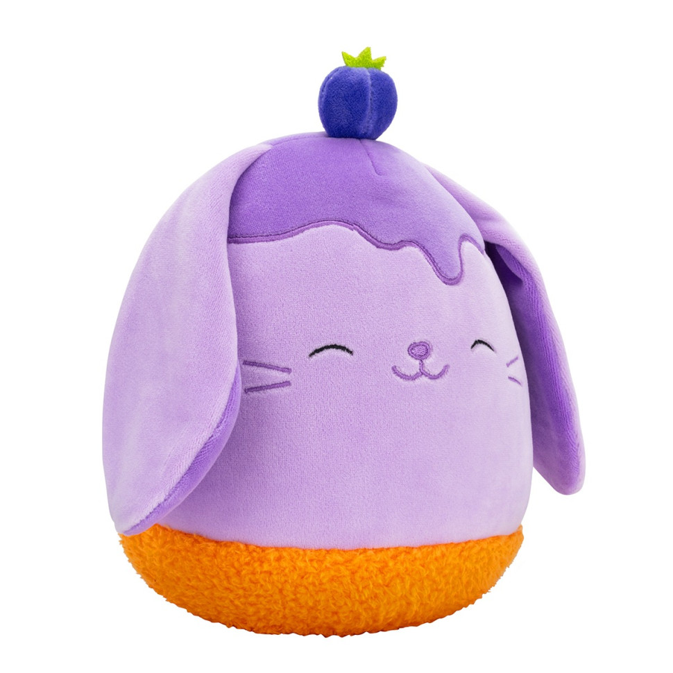 Детская мягкая игрушка Черничный Кролик Squishmallows SQER01208, 19 см