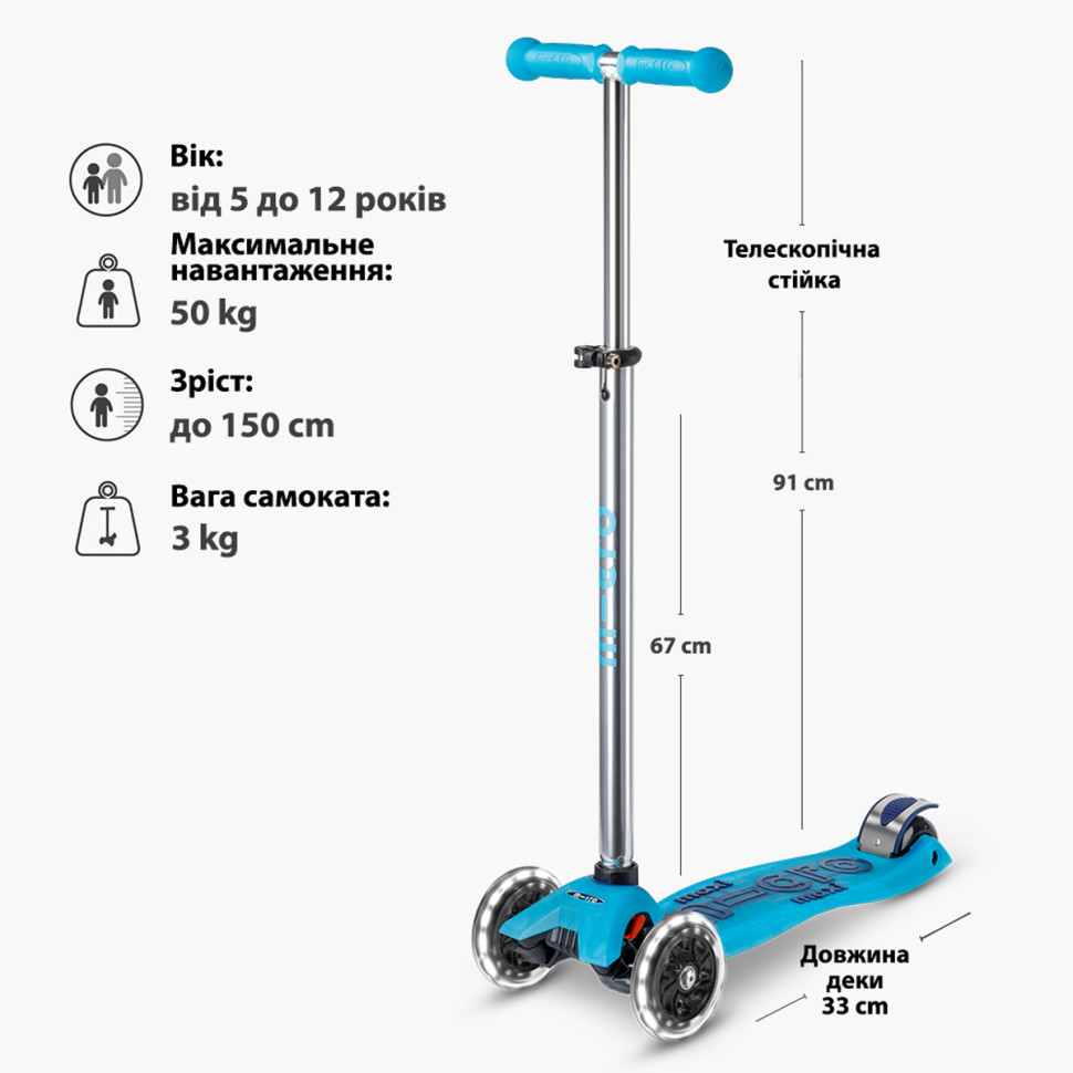 Дитячий самокат Micro MMD366 серії 