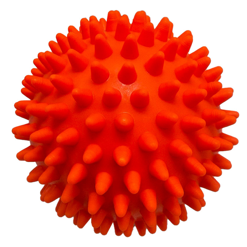 М'яч масажний Bambi MS 2096-2(Orange) розмір 7,5 см, помаранчевий