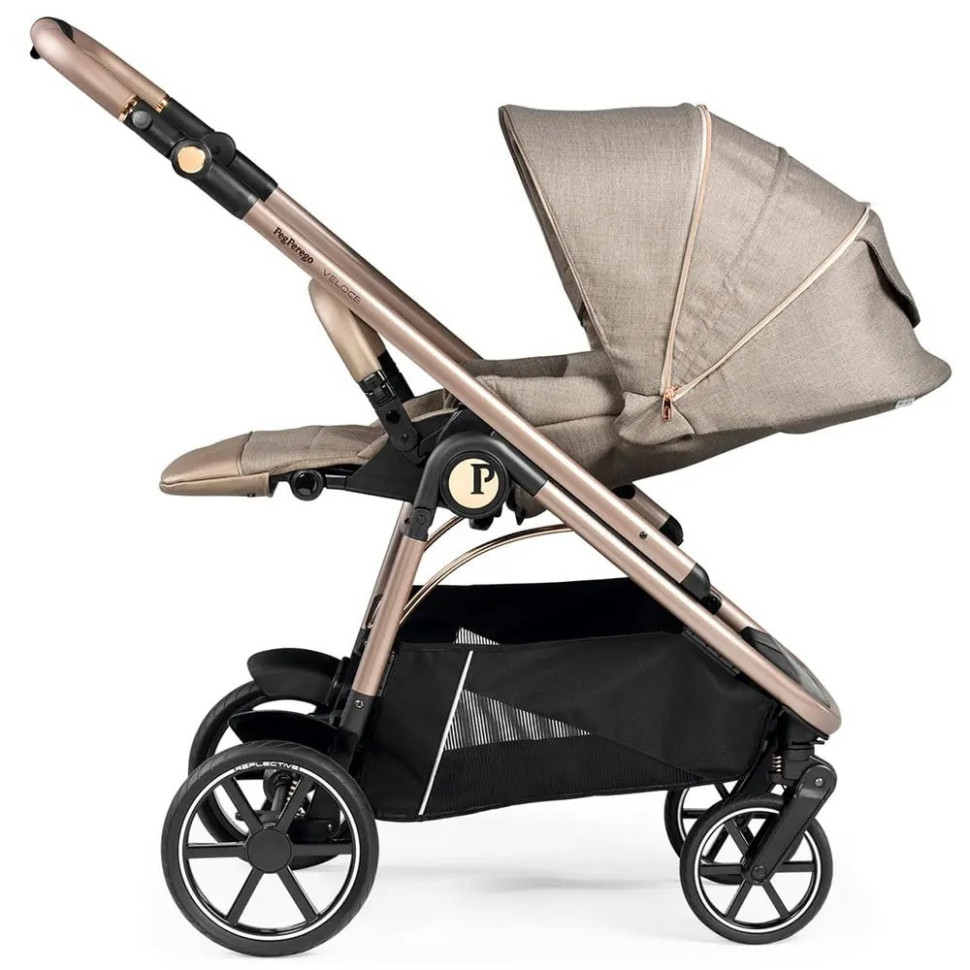 Коляска дитяча універсальна 3 в 1 Veloce 500 Lounge Peg Perego PACK-VEL31LG000003