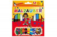 Фломастеры волшебные меняющие цвет MALINOS Malzauber 12 (10+2) шт MA-300005