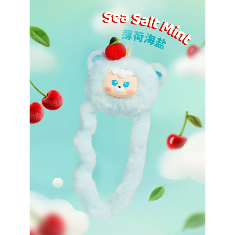 Коллекционная игрушка с кольцом diudiu baby Furry Bear Sea Salt Mint Tangle HWTANGLE02D01-BD05