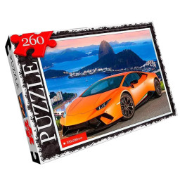 Пазл класичний "Lamborghini" Danko Toys C260-13-15, 260 елементів