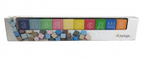 Деревянные кубики цветные с буквами 11223