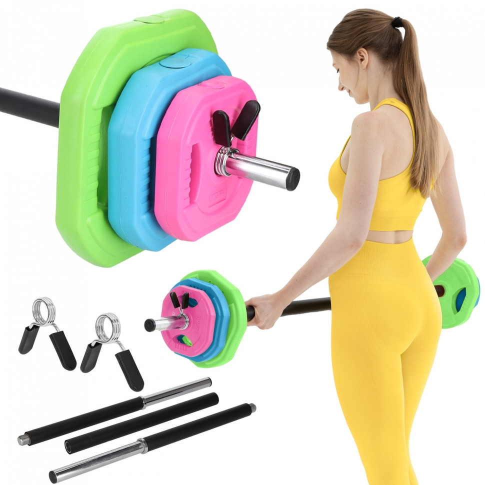 Штанга для фітнесу Fitness Pump 4FIZJO P-5907739315663, 20 кг