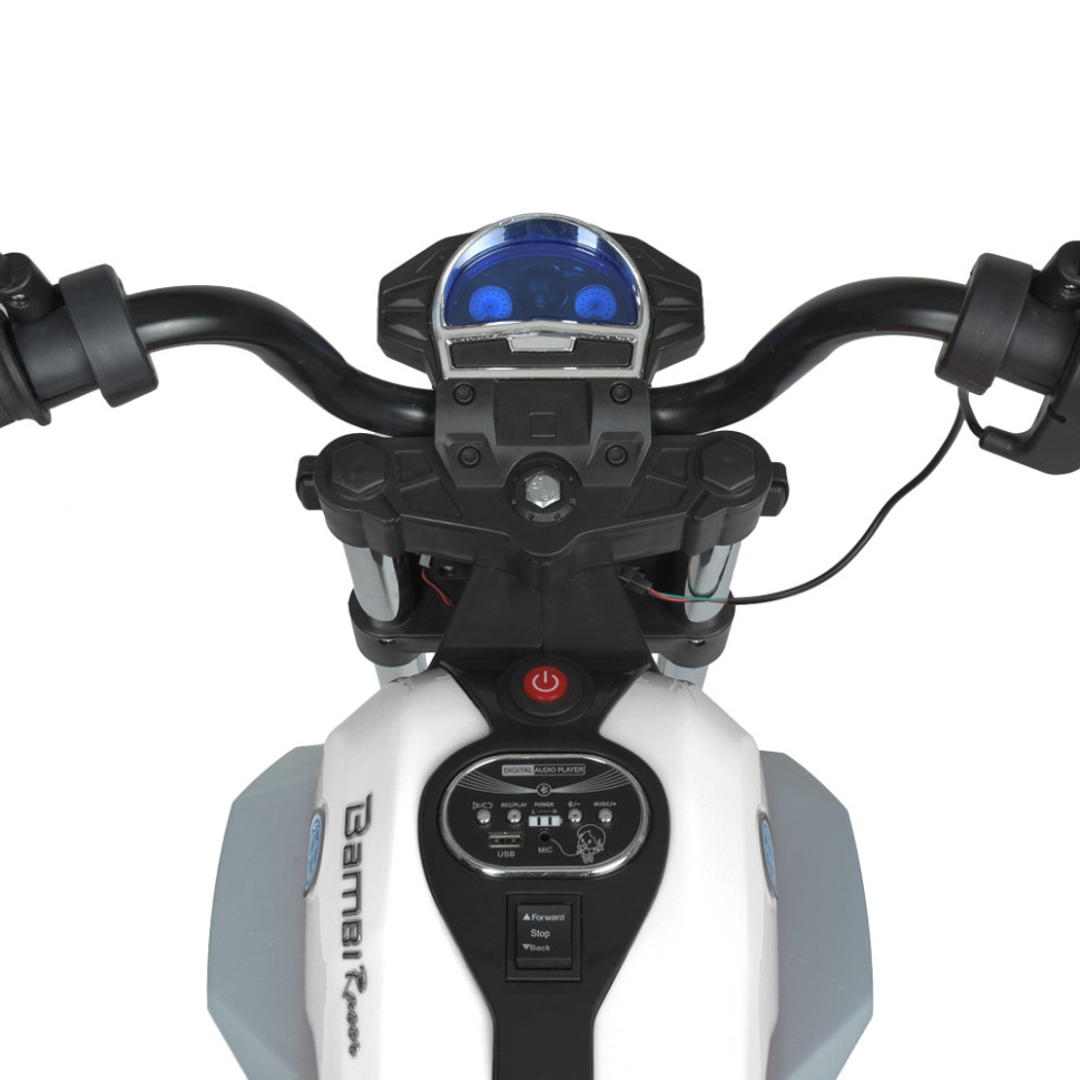 Детский электромобиль Мотоцикл Bambi Racer M 3687AL-1 до 60 кг