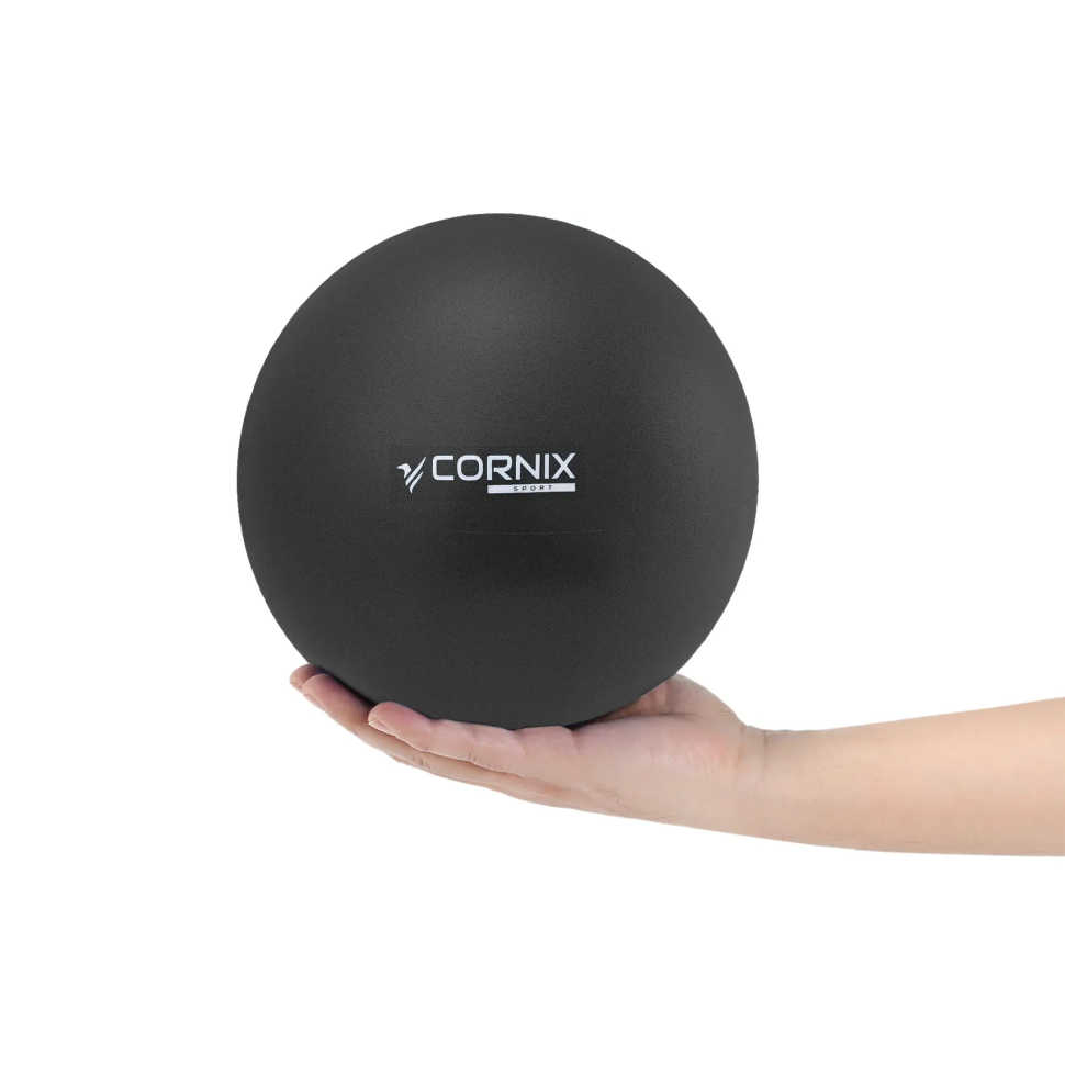 Мяч для йоги MiniGYMball Cornix XR-0371 22 см черный