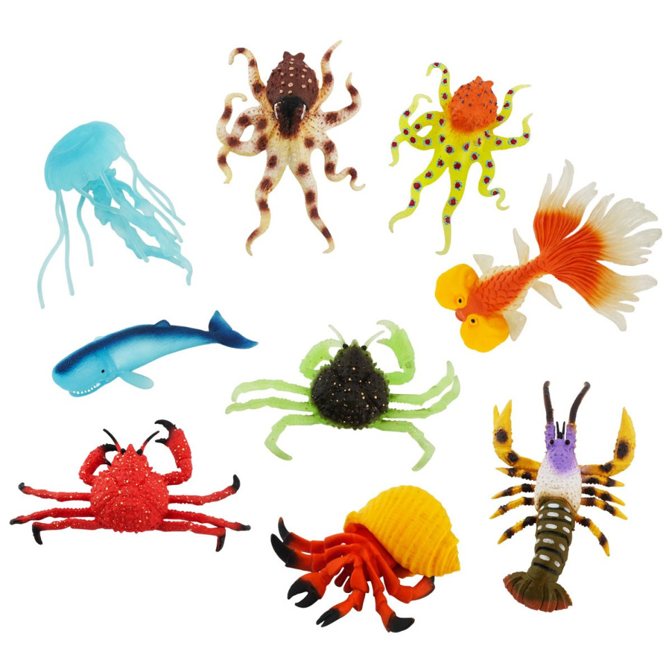 Стретч-игрушка Подводная фантазия Tiki Wiki SQ009 серии Maxi, в виде животного