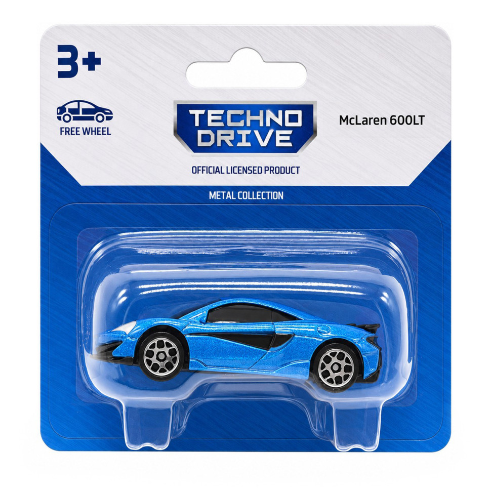 Дитяча мінімодель McLaren 600LT TechnoDrive 250438US2-18 серії Street Racers S3