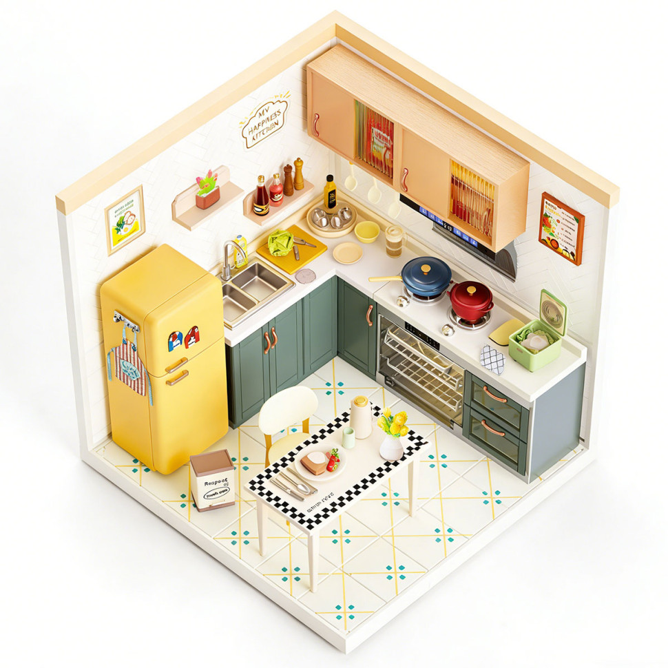 Конструктор-румбокс Кухня Mini House 8005-MH серії