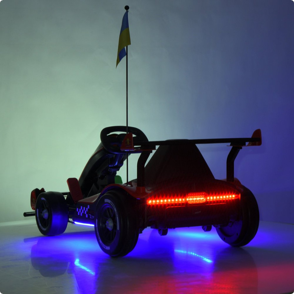 Детский электромобиль Электрокарт Bambi Kart M 6322EBLR-1 до 50 кг