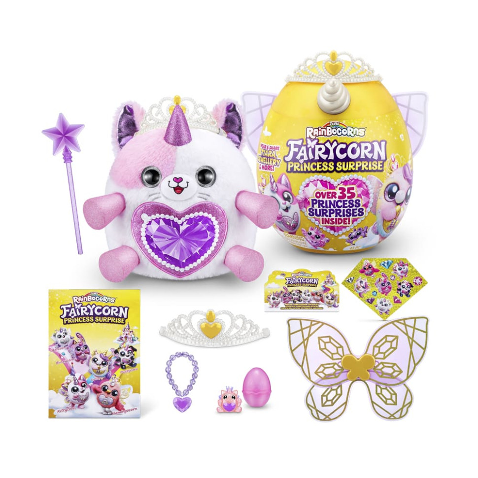 М'яка іграшка-сюрприз Rainbocorns-H 9281H серія Fairycorn Princess