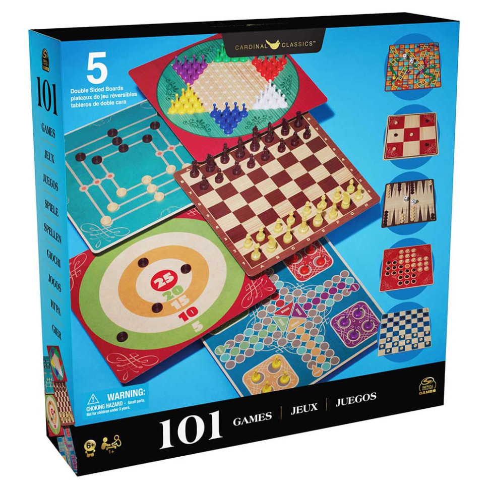 Настільний набір «101 гра» Spin Master SM98377/6065340 для всієї родини