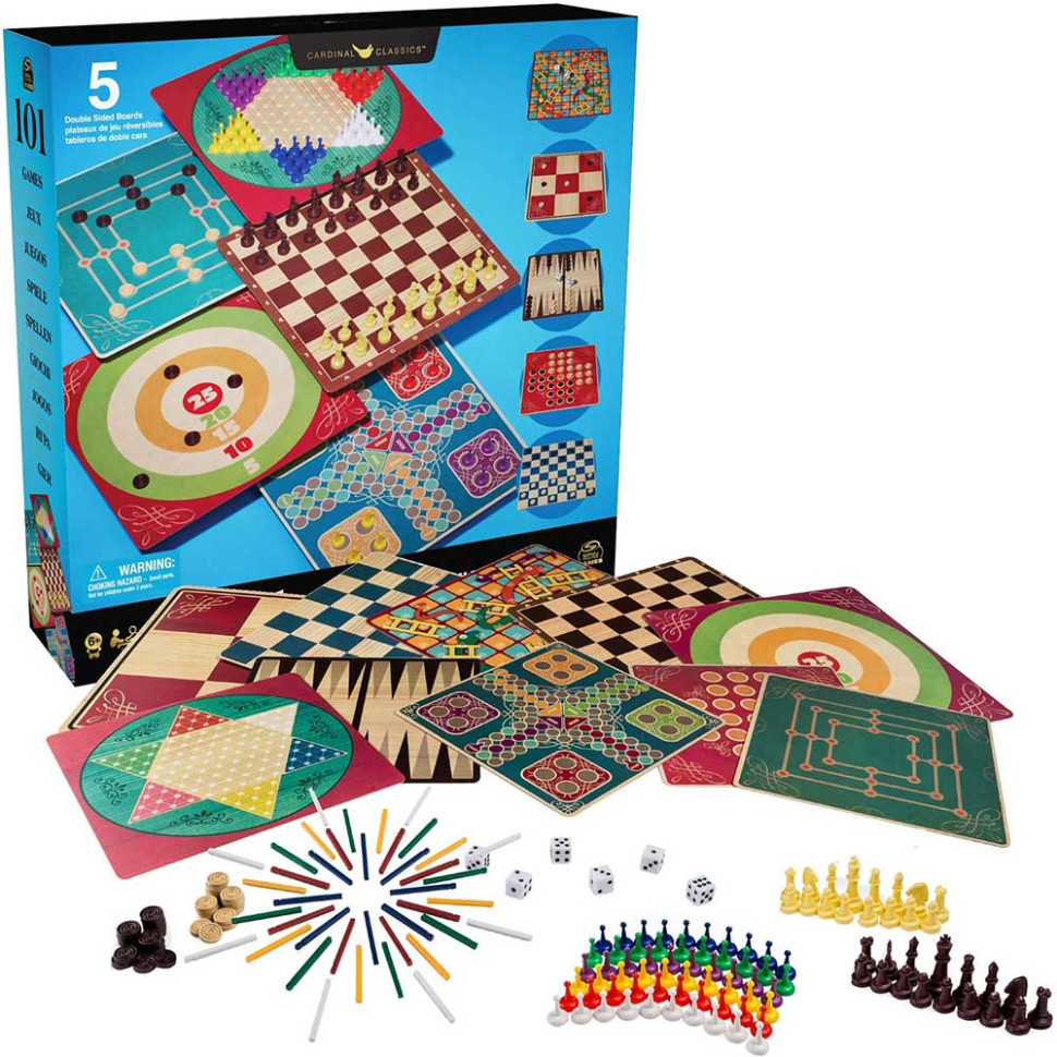 Настільний набір «101 гра» Spin Master SM98377/6065340 для всієї родини
