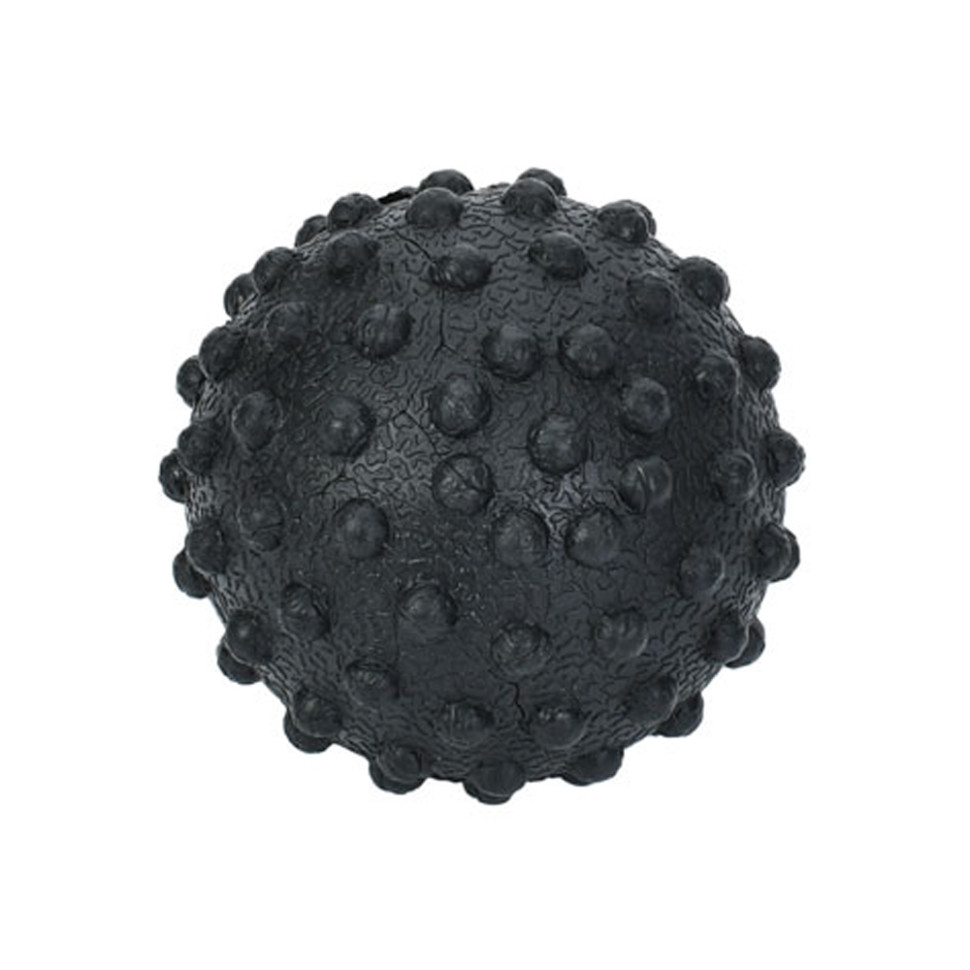 Мяч массажный для йоги/фитнеса Bambi MS 4191(Black) текстурный, TPR, 5 см, 65 грамм