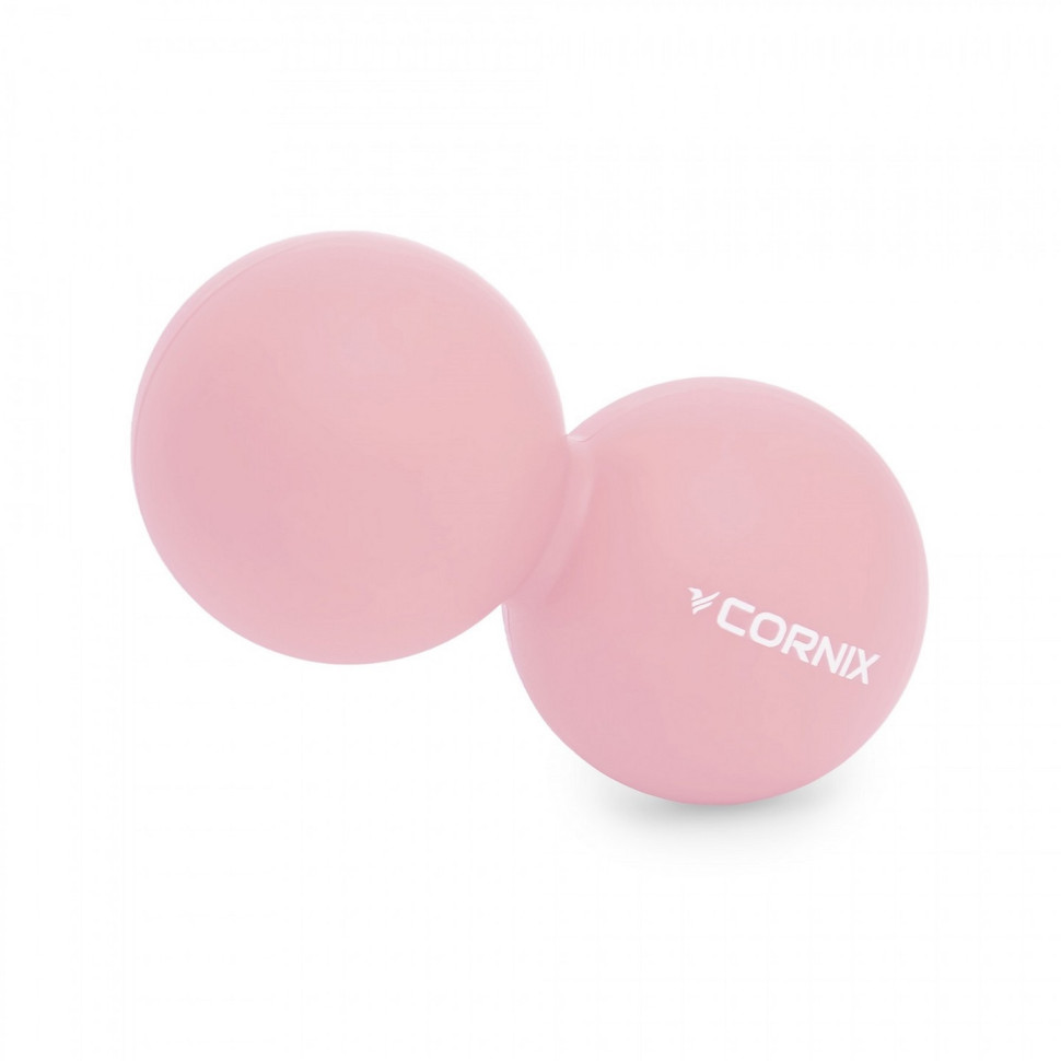 Масажний м'яч Lacrosse DuoBall Cornix XR-0116, 6.3 x 12.6 см, Coral