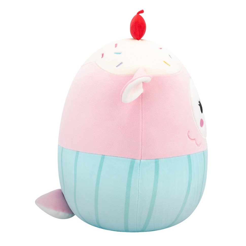Детская мягкая игрушка Ягненок Лала в костюме Squishmallows SQER01265, 30 см
