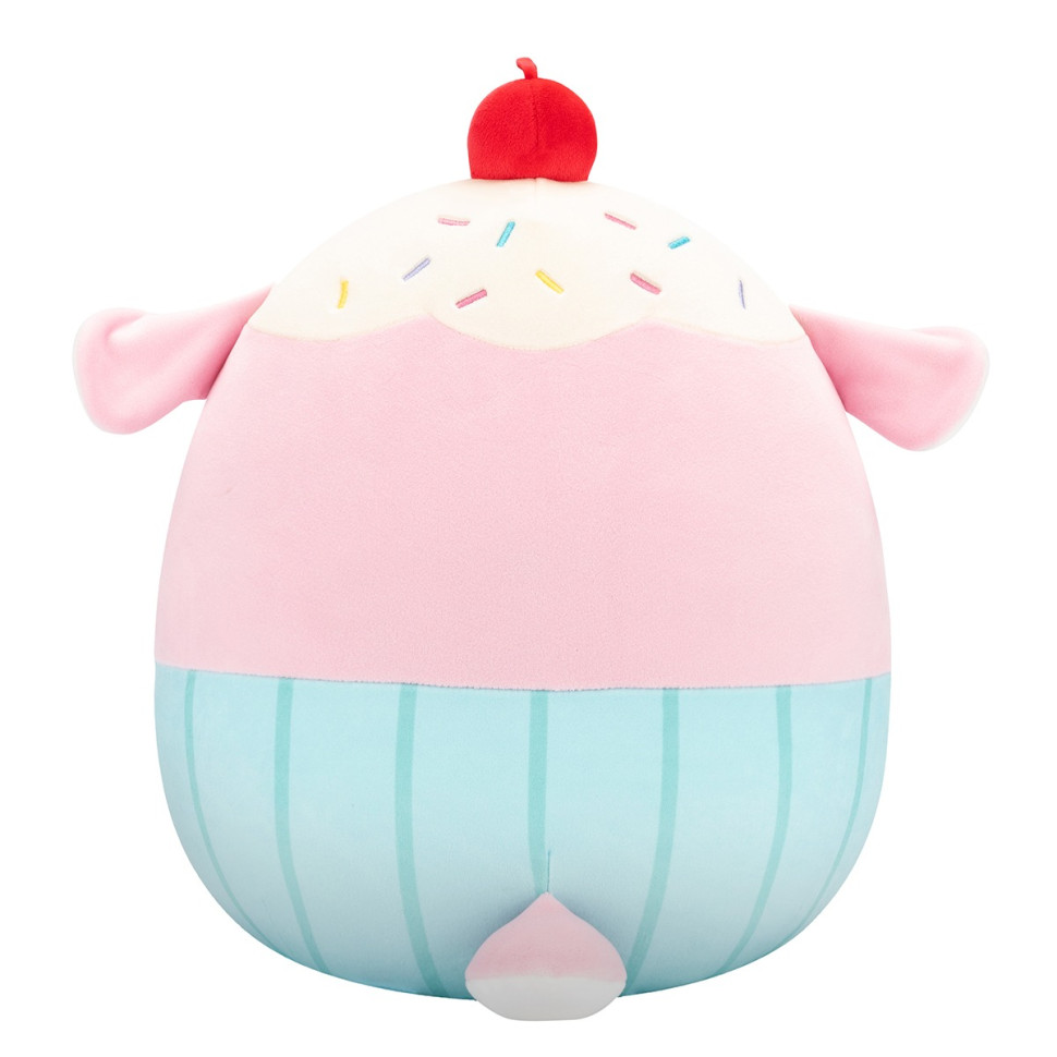 Детская мягкая игрушка Ягненок Лала в костюме Squishmallows SQER01265, 30 см