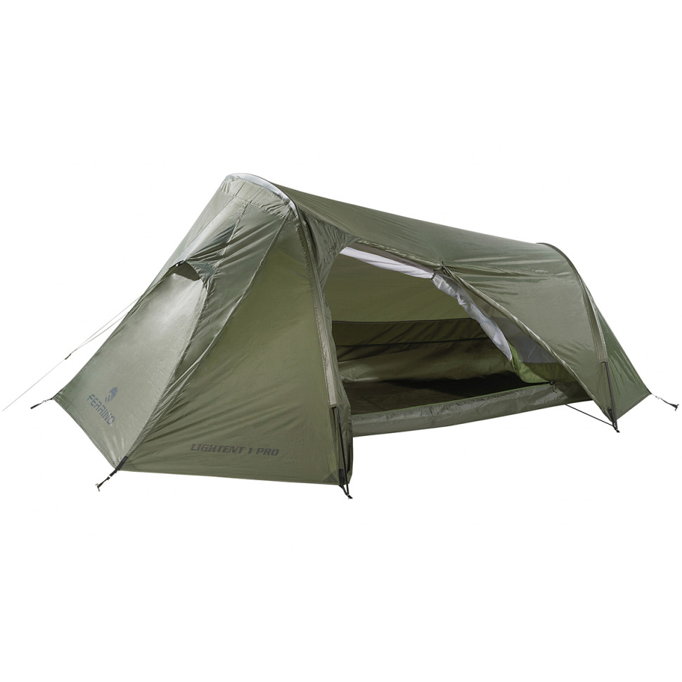Палатка Lightent 1 Pro Ferrino 928975 Olive Green (92172LOOOFR) Одноместная