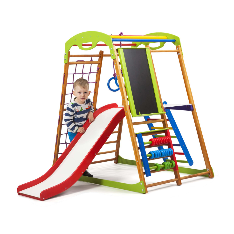 Дитячий спортивний комплекс SportBaby BabyWood Plus 3 для дому
