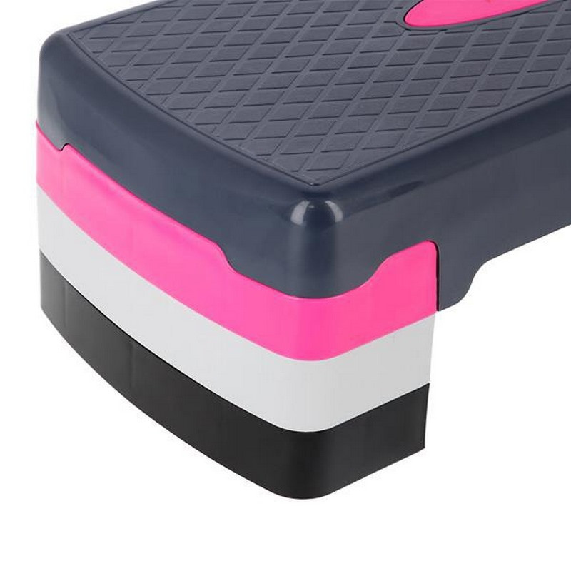 Степ-платформа 3-ступенчатая Generation Fitness 126816FS Pink