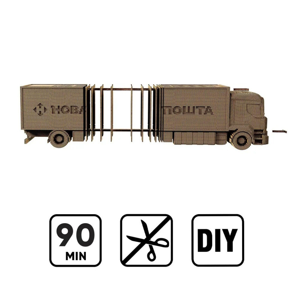 Картонний конструктор 3D Puzzle 