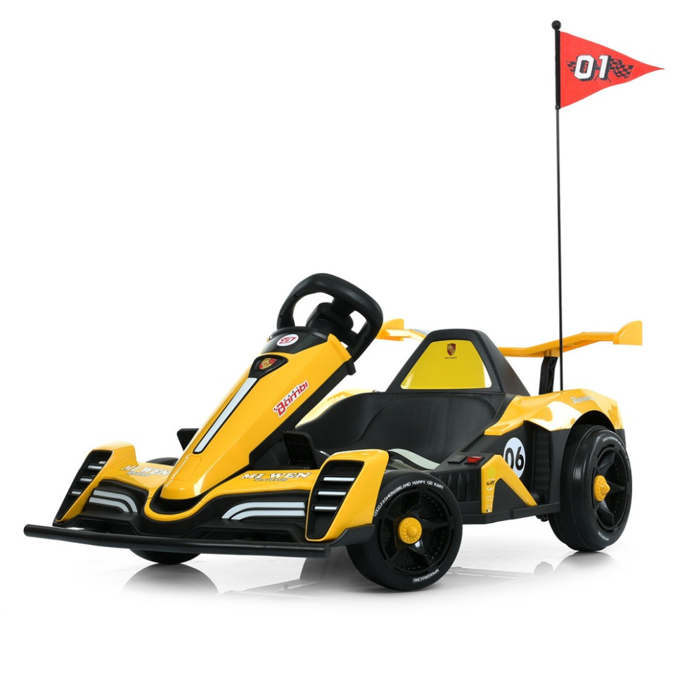 Дитячий електромобіль Електрокарт Bambi M 6147EBLR-6(24V) до 50 кг