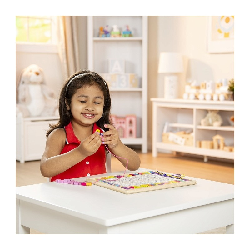 Великий набір дерев'яних намистин 