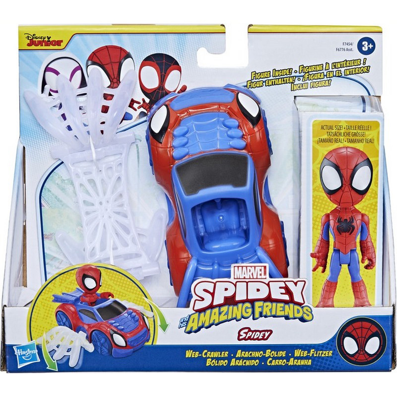 Ігровий набір Spidey And His Amazing Friends Spidey Web Crawler Hasbro F7454
