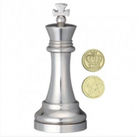 Головоломка Cast Chess King silver Шаховий Король Cast Puzzle 473686