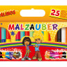 Фломастери чарівні змінюючі колір MALINOS Malzauber 25 (12+9+4) шт MA-300029 