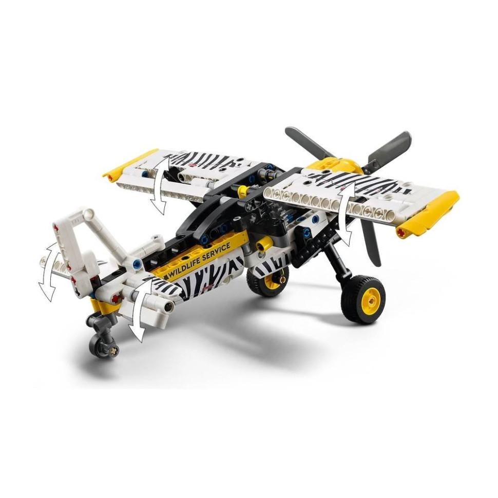Конструктор детский Буш-самолет LEGO 42198, 333 детали