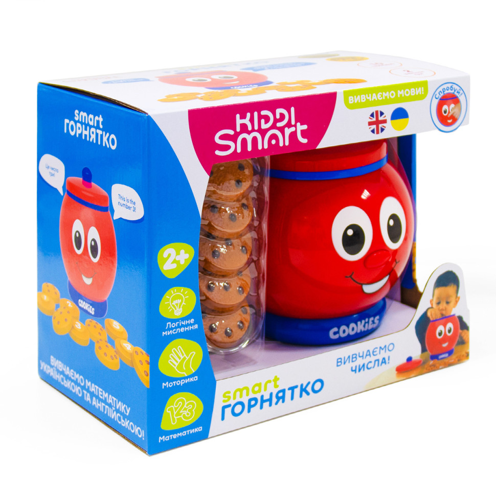 Интерактивная обучающая игрушка Smart-Горшочек KIDDI SMART 524800 украинский и английский