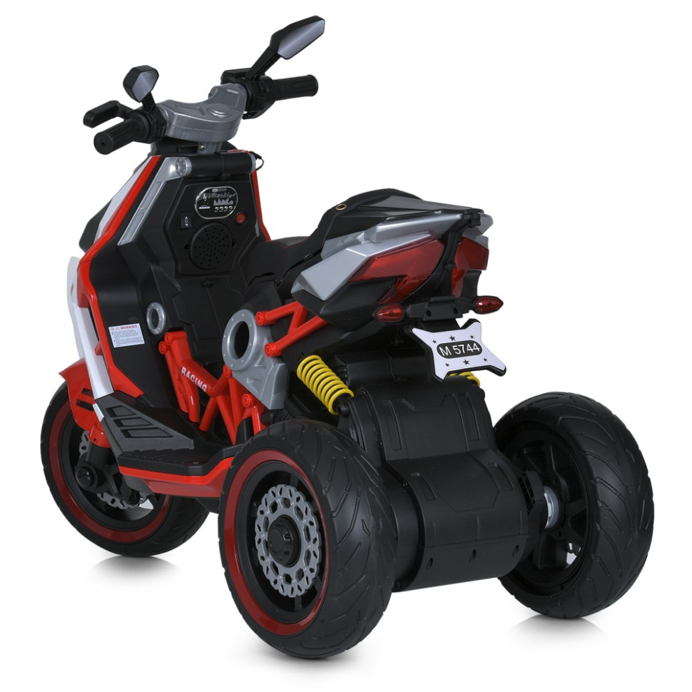 Дитячий електромобіль Мотоцикл Bambi Racer M 5744EL-3 до 30 кг
