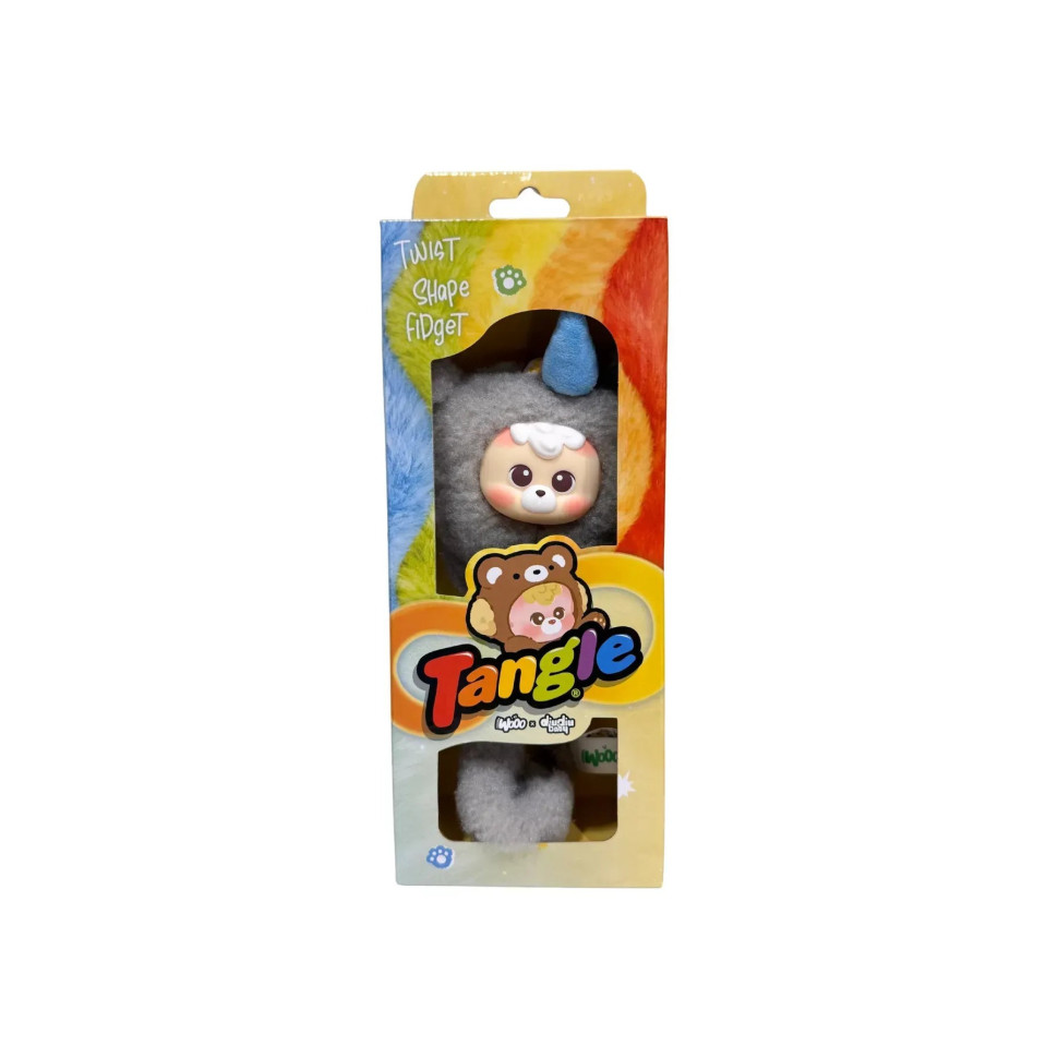 Коллекционная игрушка с кольцом diudiu baby Furry Bear Sesame Snow Tangle HWTANGLE02D01-GD06