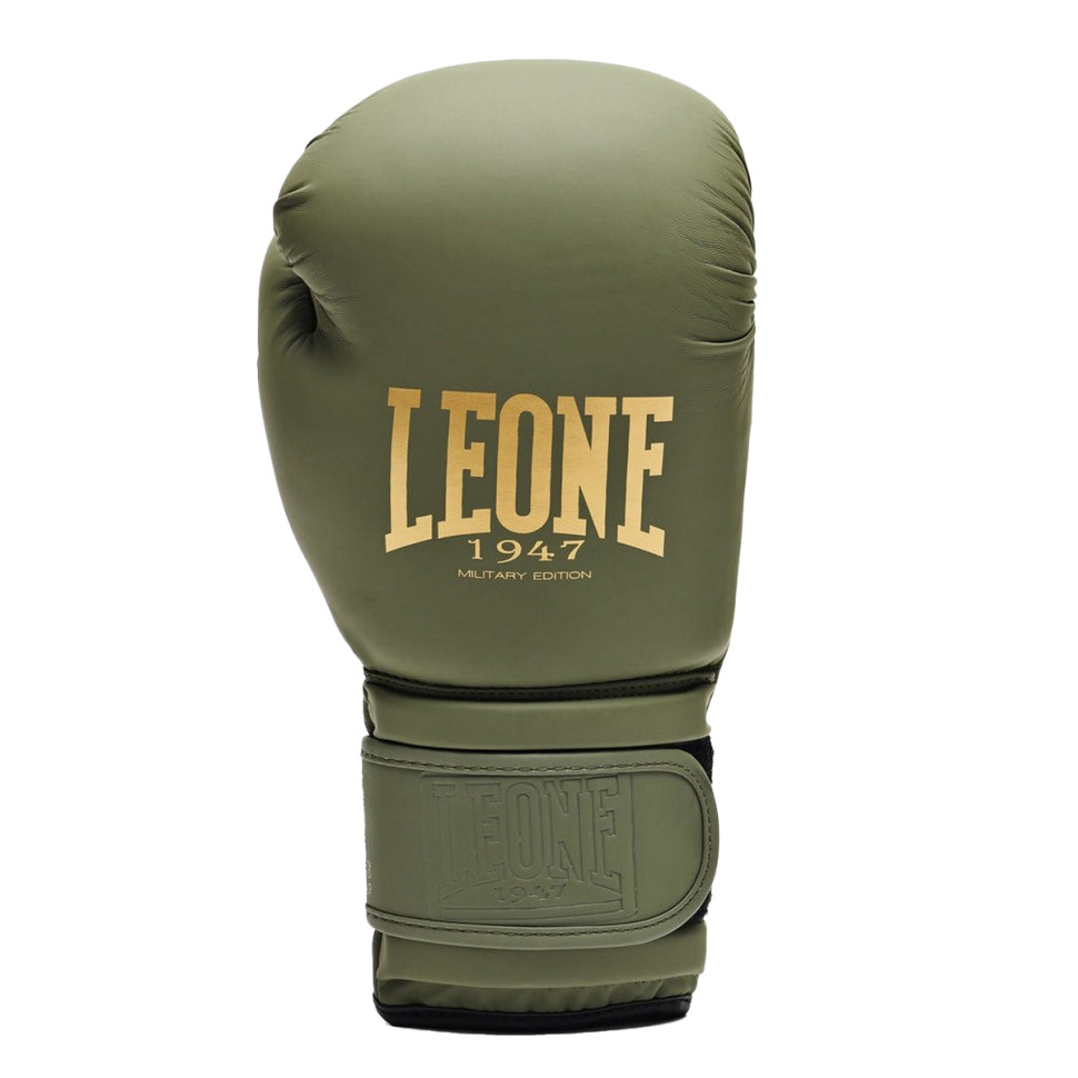 Боксерские перчатки GN059G MILITARY EDITION Leone GN059G_Green_16oz 16 унций (капа в комплекте)