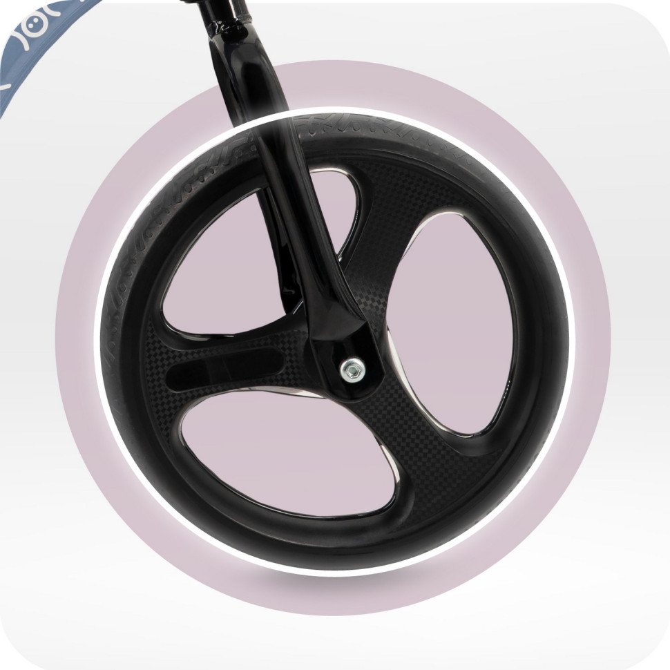 Дитячий біговел-велосипед ISOKA MoMi ROBI00075 з LED підсвіткою, blue