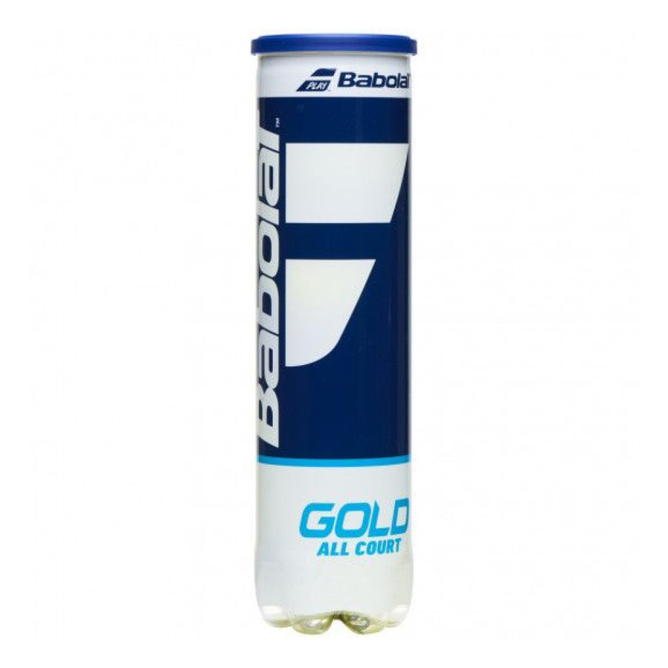 М'ячі для тенісу Gold all court x 4ball Babolat 502085/113y 4 шт