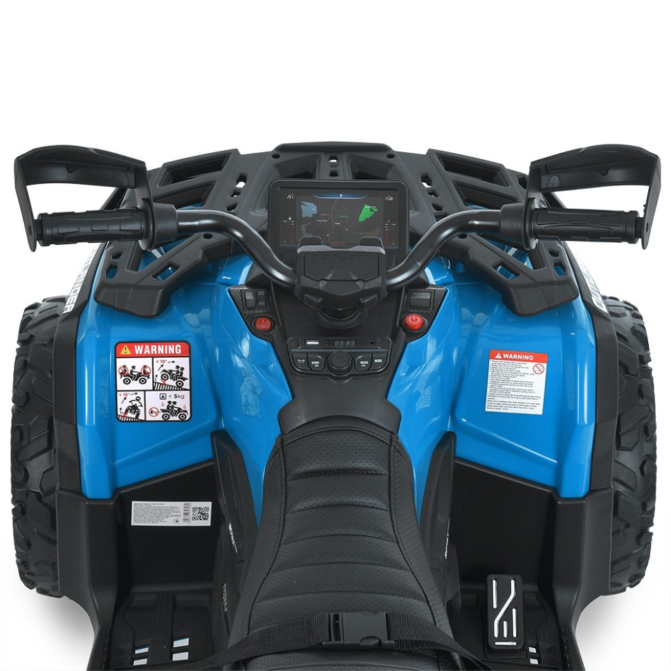 Дитячий електромобіль Квадроцикл Bambi  M 6080EBLR-4 до 35 кг