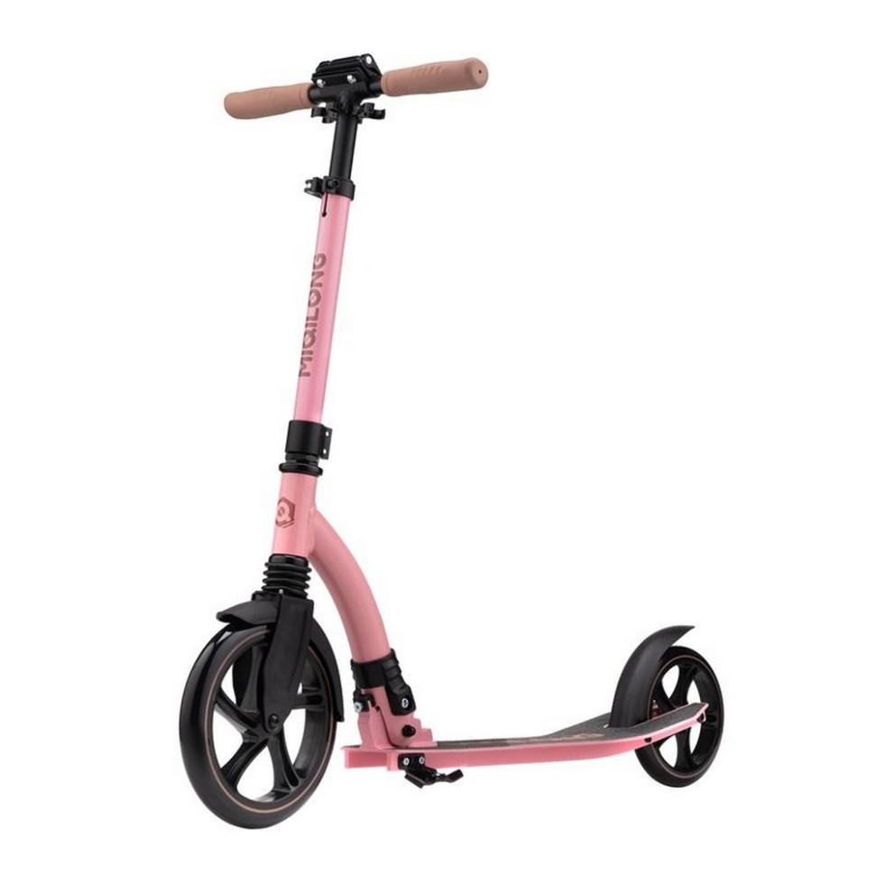 Самокат двухколесный Beagle Miqilong BEAGLE-200-PINK розовый