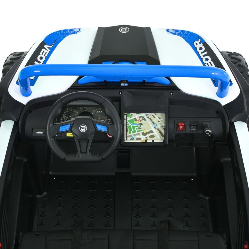 Детский электромобиль Джип Bambi Racer M 6066EBLR-4 до 40 кг