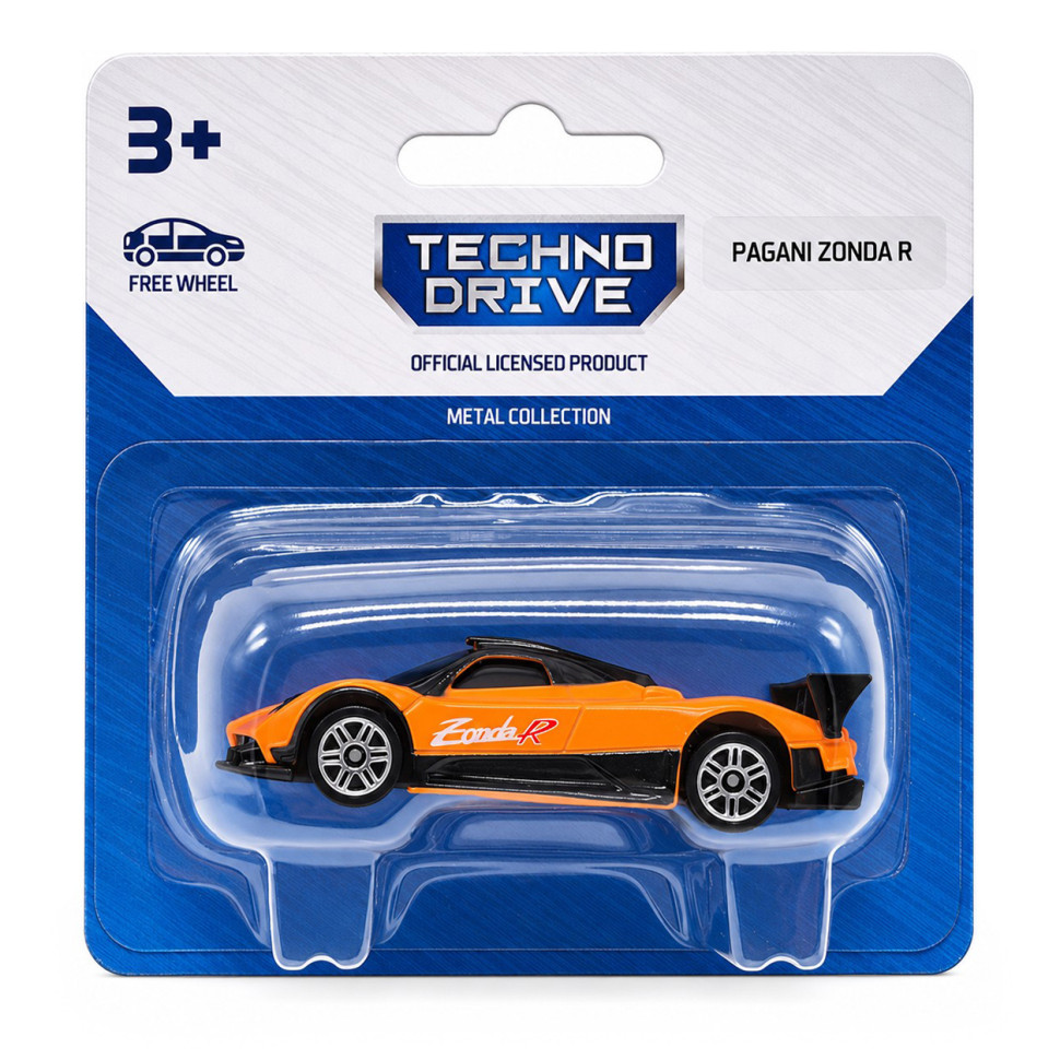 Дитяча мінімодель Pagani Zonda R TechnoDrive 250438US2-19 серії Street Racers S3
