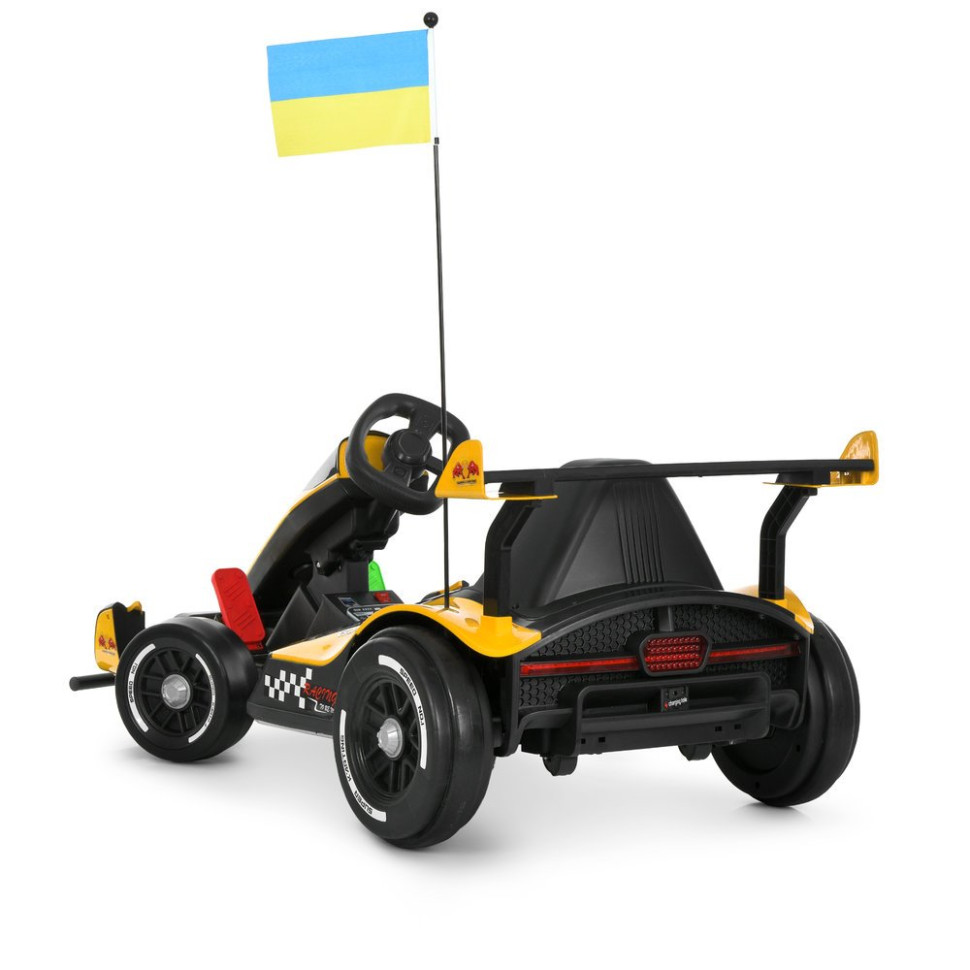 Детский электромобиль Электрокарт Bambi Kart M 6322EBLR-6 до 50 кг