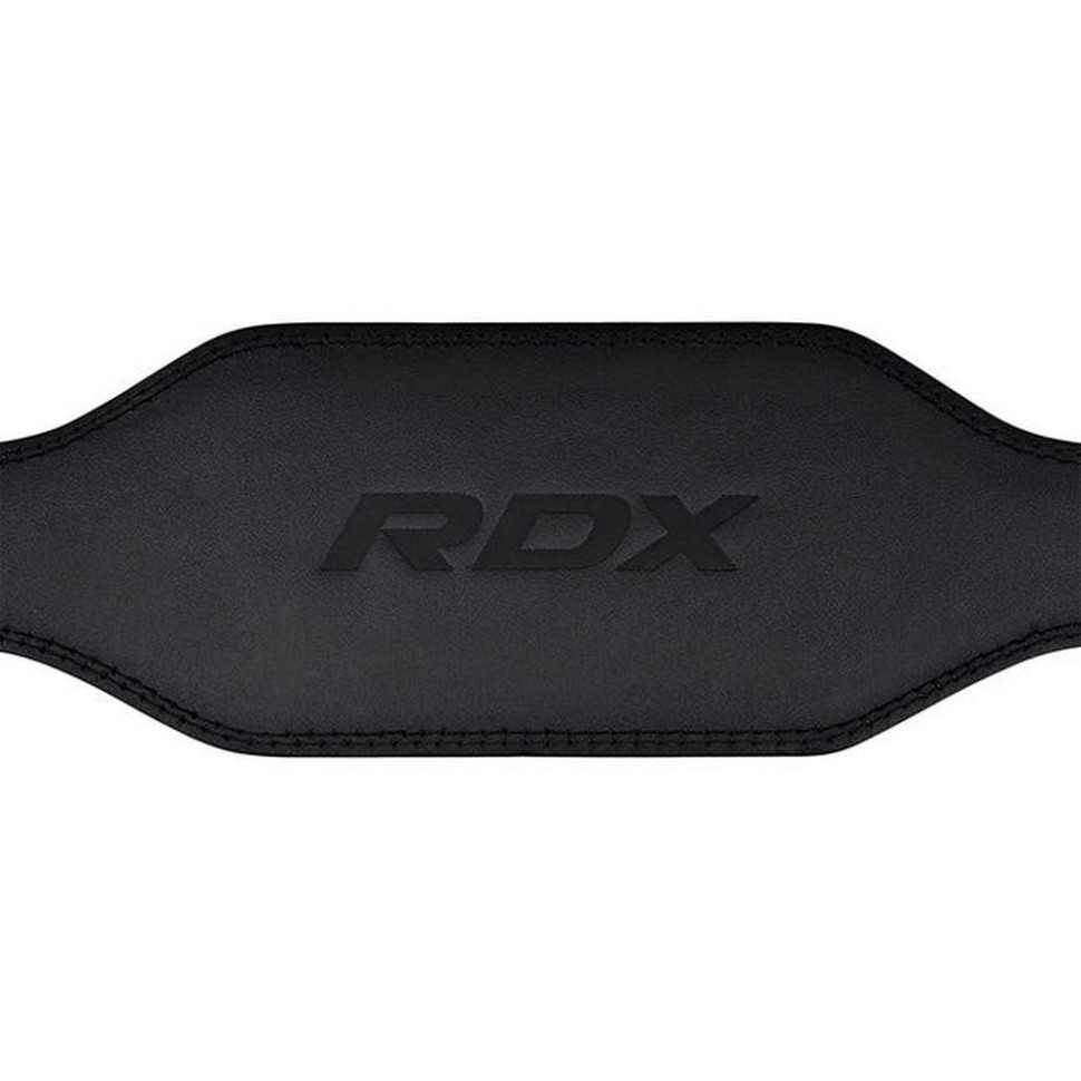 Пояс для тяжелой атлетики 6 RDX Inc Limited WBS-6FB-M, кожаный, Black, M