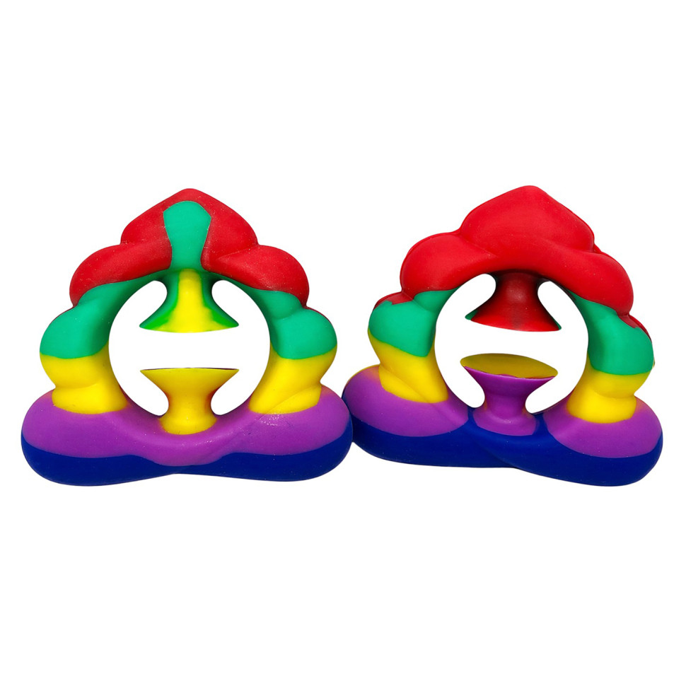 Дитячий антистрес Снаперс Bambi AA3630 силікон розмір 6,5×5,5 см