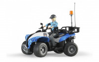 Поліцейський квадроцикл з фігуркою жінки і полісменом 63010