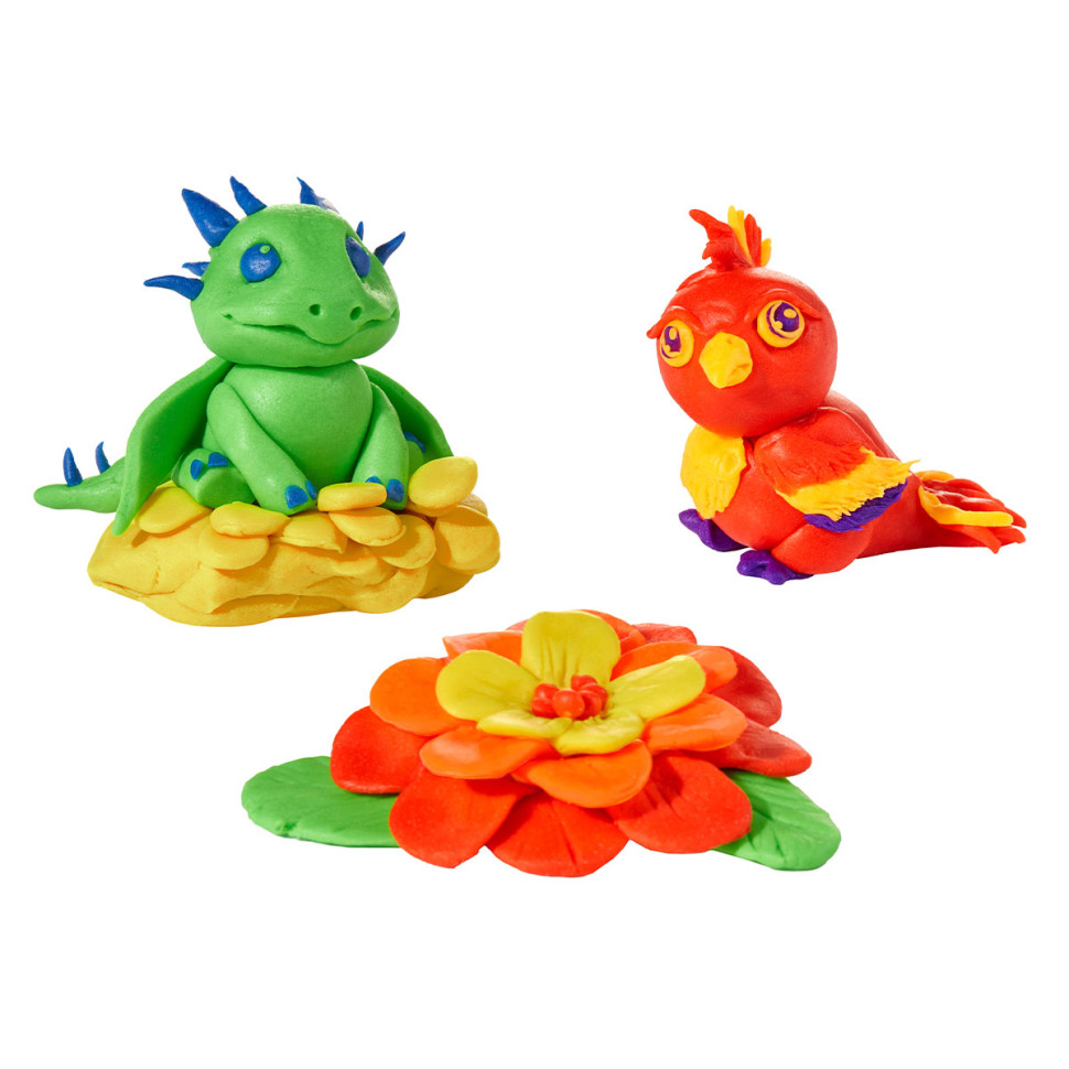 Незастывающая масса для лепки в банке Wonder Factory 595120(Red) 5x5x8 см